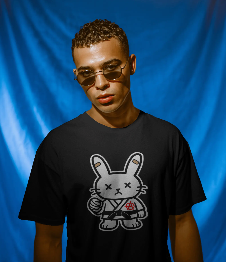 Danger Bunny Classic Tee 🐰🔥 – Anarchy Submission Gear