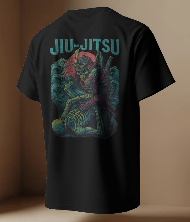 Samurai Skeleton Jiu-Jitsu Tee