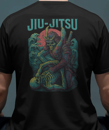 Samurai Skeleton Jiu-Jitsu Tee